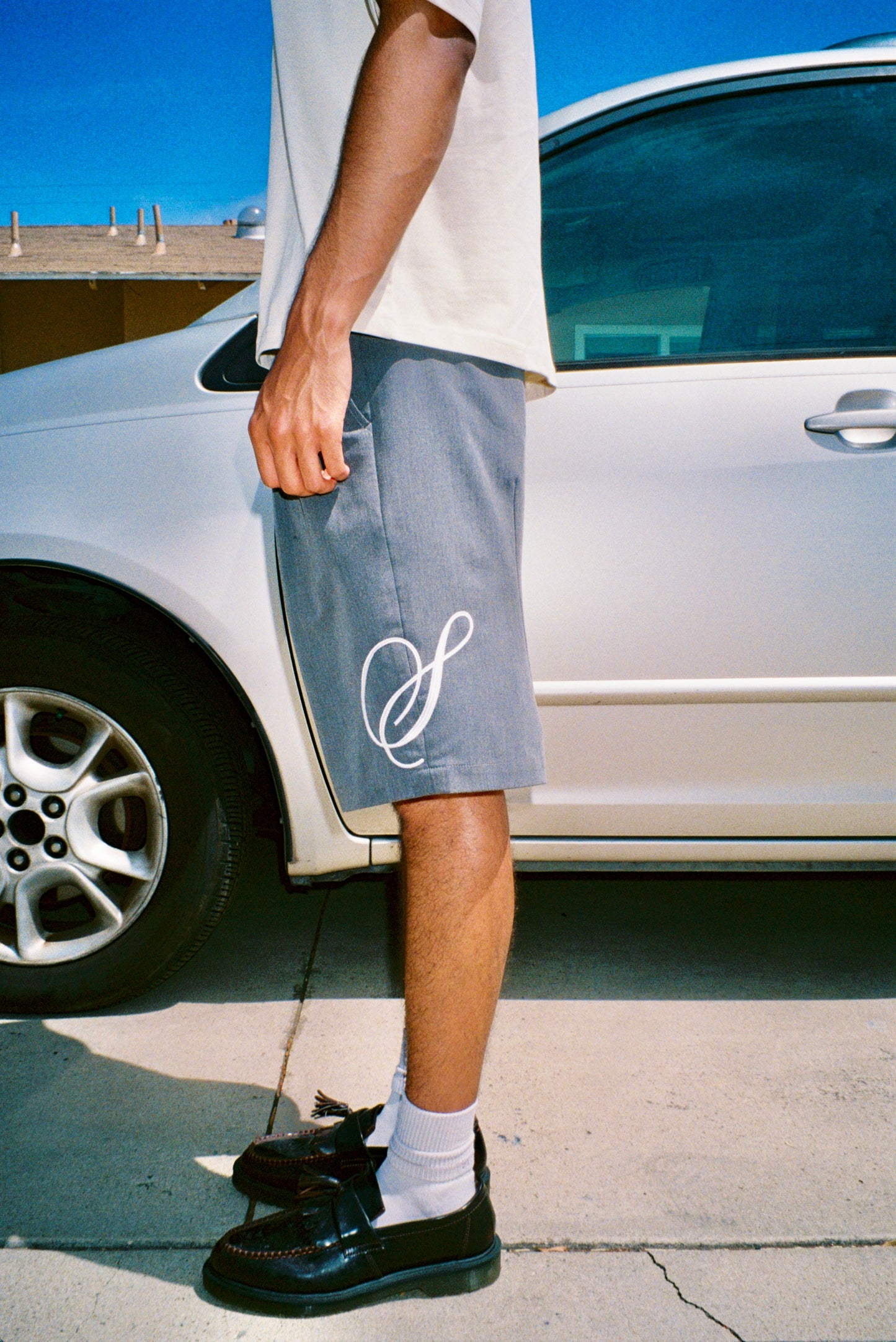 Pleated Shorts